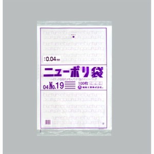 LDゴミ袋 福助工業 ニューポリ規格袋 0.04 No.19