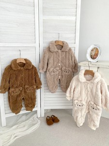 Baby Dress/Romper Rompers Bear Fleece Kids
