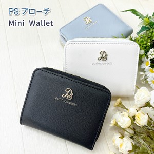 PSブローチ mini Wallet ラウンドファスナー財布