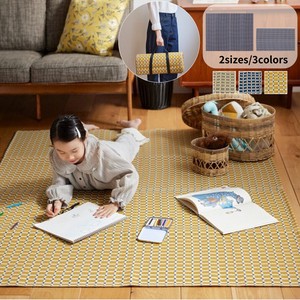 地毯 野餐 2种尺寸 2024年 春夏 3颜色 日本制造