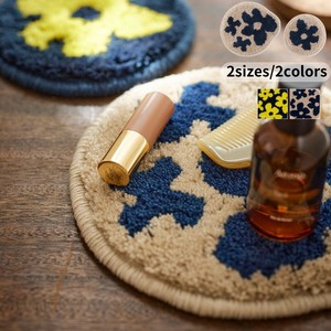 Rug Flower 2-colors Made in Japan