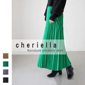 cheriella Skirt Random Pleats Long Skirt Ladies'