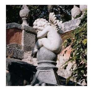夢見る子供の天使 ケルビム ガーデン彫像 彫刻 庭園 玄関 芝生 園芸 パティオ 新築祝い 輸入品