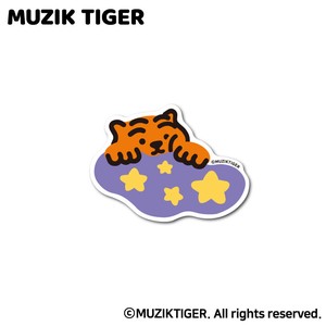 MUZIK TIGER ダイカットミニステッカー おやすみ オシャレ ムジークタイガー 韓国 トレンド 人気 MUZ006