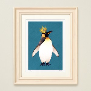 菜生アートフレーム[王様ペンギン]ペンギン インチサイズ(8×10)