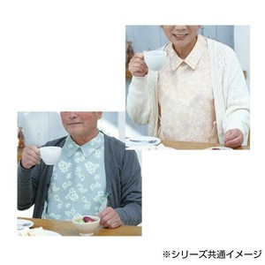 フットマーク　うきうきシャツエプロン　パープル　403785