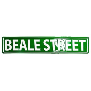 【ミュージック ＆ フィルム スター】ストリート サイン Memphis Beale St MSP-SS-M219