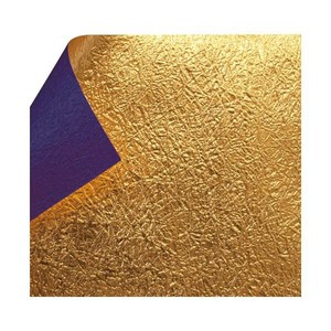 もみ金箔両面和紙 単色 25.5×36cm 紫 10枚入 UM-3M 1 セット