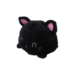 ＜ぬいぐるみ・人形＞リバーシブル　黒猫ちゃん　No.207-300