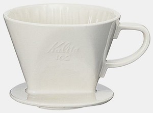 Kalita(カリタ)　陶器製コーヒードリッパー　102　02001・ロト