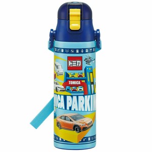 水筒 580ml ステンレスボトルトミカ 24年 tomica スケーター 超軽量 ロック付 ワンプッシュ SDC6N