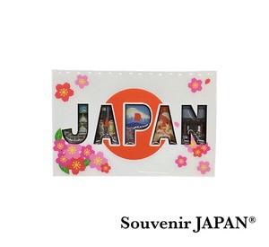 【木製マグネット】JAPAN  エポキシ樹脂コーティング【お土産・インバウンド向け商品】