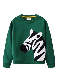 Kids' 3/4 - Long Sleeve Shirt/Blouse Zebra Sweatshirt Spring Kids