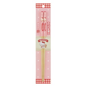 筷子 Hello Kitty凯蒂猫 竹筷 筷子 Sanrio三丽鸥 Skater 21cm