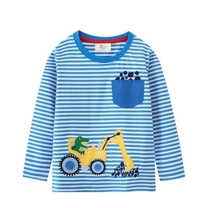 Kids' 3/4 - Long Sleeve Shirt/Blouse Dinosaur T-Shirt Spring Kids