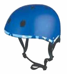 ジュニア・ラウンドヘルメットブルー RH-60448MEBL