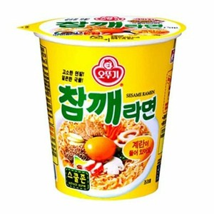 オットゥギ (小カップ) チャムケラーメン 65g 韓国人気ラーメン ごまラーメン