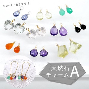 Gemstone Pendant sliver Made in Japan