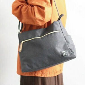 アネログランデ GTH2522Z クラシック杢ポリCLP 10ポケットショルダー ￥3900【anello GRANDE】