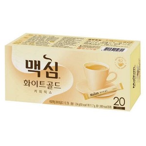 MAXIM ホワイトゴールドコーヒーミックス (20包)  インスタントコーヒー 韓国コーヒー 韓国食品