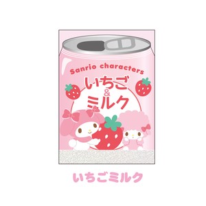 【先行受注】サンリオキャラクターズ　ダイカットミニメモ　いちごミルク