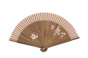 Japanese Fan Pink Sakura Ladies 21cm 2024 New