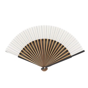 Japanese Fan Cotton Linen 22.5cm 2024 New