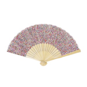 Japanese Fan Red Floral Pattern Ladies' 2024 NEW 20cm