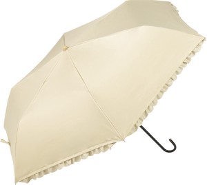 ≪2024春夏≫【晴雨兼用傘】折り畳み傘 PUヒートカットフリル ミニ