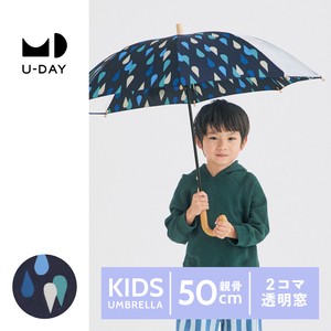 ≪2024≫【雨傘】長傘 リペットキッズ／レインドロップ