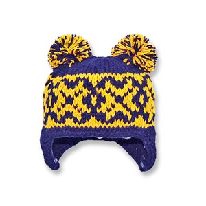 Babies Hat/Cap Knitted Kids Nordic Pattern Autumn/Winter