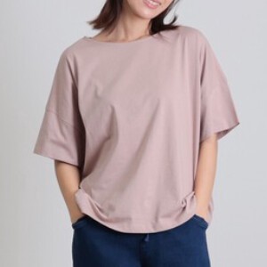 T-shirt Pullover Drop-shoulder