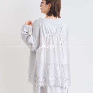 Sweatshirt Pullover Tunic Switching Lining Pigment Natulan Listed NEW 2024 Spring/Summer