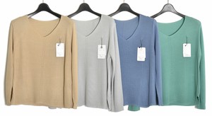 Sweater/Knitwear V-Neck Made in Japan