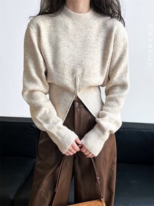 韓国ファッション  セーター ニットトップス レディース「2023新作」