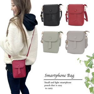 Shoulder Bag Mini Plain Color Lightweight Large Capacity Ladies