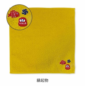今治毛巾 毛巾手帕 刺绣 吉祥物 棉 有机 日本制造