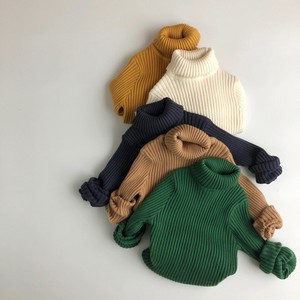 Kids' Sweater/Knitwear High-Neck Spring Kids