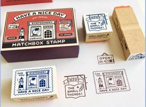 Stamp SANBY eric Matchbox Stamp set