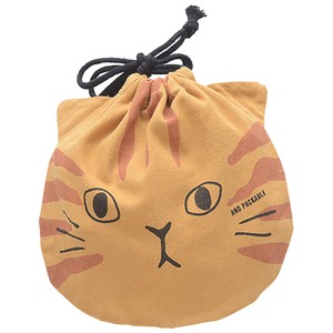 Pouch Pullover Drawstring Bag Chatora-cat