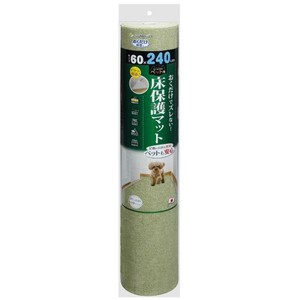 サンコー 【予約販売】おくだけ吸着 ペット用床保護マット グリーン（60×240）