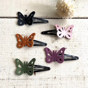 Hairpin Butterfly Leather