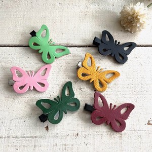 Hairpin Butterfly Leather