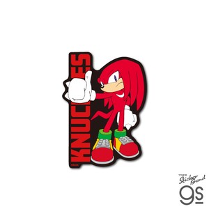 ソニック ダイカットステッカー ナックルズ SEGA セガ Sonic ソニックシリーズ キャラクター SONIC03