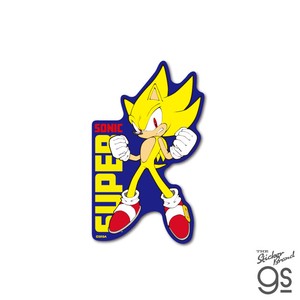 ソニック ダイカットステッカー スーパーソニック SEGA セガ Sonic ソニックシリーズ キャラクター SONIC05