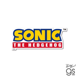 ソニック ダイカットステッカー ロゴ SEGA セガ Sonic ソニックシリーズ キャラクター SONIC10