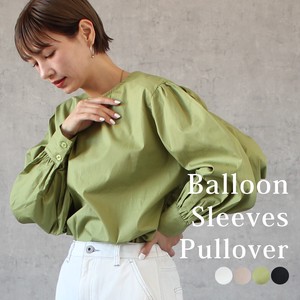 Button Shirt/Blouse Pullover Long Sleeves Tops 2024 Spring/Summer Spring/Summer