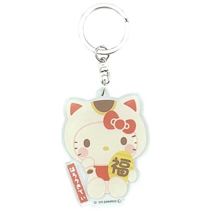 Key Ring Beckoning Cat Hello Kitty Acrylic Key Chain