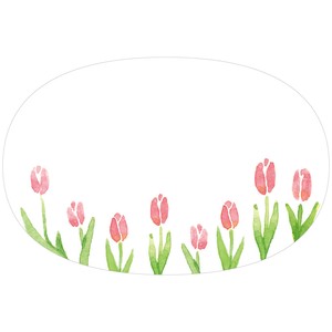 Greeting Card Tulip Message Card