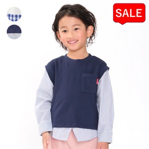 Kids' 3/4 - Long Sleeve Shirt/Blouse Deer Dappled Pattern Gingham Check Stripe